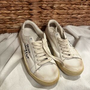 Saint Laurent White Sneakers